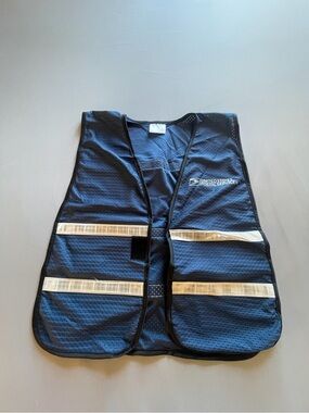 USPS Postal Service Reflective Safety Vest Navy One Size NEW